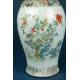 Importante Pareja de Jarrones de Porcelana China Antigua. 60 cms. Periodo Qing. S. XIX