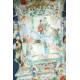 Importante Pareja de Jarrones de Porcelana China Antigua. 60 cms. Periodo Qing. S. XIX