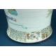 Importante Pareja de Jarrones de Porcelana China Antigua. 60 cms. Periodo Qing. S. XIX