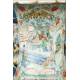 Importante Pareja de Jarrones de Porcelana China Antigua. 60 cms. Periodo Qing. S. XIX