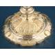 Striking Gilt-Silver Chalice and Paten Set. France, Circa 1880
