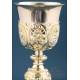 Striking Gilt-Silver Chalice and Paten Set. France, Circa 1880