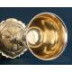 Striking Gilt-Silver Chalice and Paten Set. France, Circa 1880