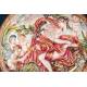 Importante Cofre Antiguo en Porcelana de Capodimonte. Nápoles, Italia, Circa 1800