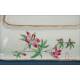 Preciosa Fuente con Tapa de Porcelana China Antigua. Qing. S. XIX