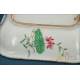 Preciosa Fuente con Tapa de Porcelana China Antigua. Qing. S. XIX