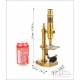 Antique Nachet Brass Microscope Mod. 11. France, Circa 1890