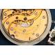 Raro Reloj de Bolsillo Patek Philippe Art Déco. Oro Blanco de 18K. Suiza, años 30