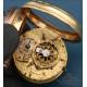 Antiguo Reloj de Bolsillo Catalino M. Berger con Esmalte. Suiza, Sobre 1780