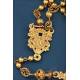 Antique 14K Gold Rosary. Totally Handcrafted. 18th Century, c. 1750