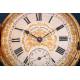 Reloj de Bolsillo Antiguo en Oro 18K Paul Jeannot, Suiza 1890