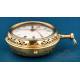 Rare Early Gold Cylinder Pocket Watch with 1/8th Repeating. England, c. 1770