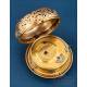 Rare Early Gold Cylinder Pocket Watch with 1/8th Repeating. England, c. 1770
