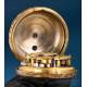 Rare Early Gold Cylinder Pocket Watch with 1/8th Repeating. England, c. 1770