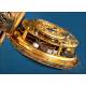 Rare Early Gold Cylinder Pocket Watch with 1/8th Repeating. England, c. 1770