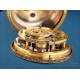 Rare Early Gold Cylinder Pocket Watch with 1/8th Repeating. England, c. 1770