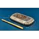 Antique Gilded Silver and Mother of Pearl Box, 19th Century