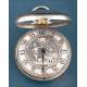 Antiguo y Raro Reloj de Bolsillo Catalino Erótico de Plata, B. Edmunds, Londres 1823