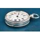 Antiguo Reloj de Bolsillo de Plata Paul Boch, Mercado Chino, Ginebra 1870