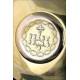 Antique Gilt Silver Paten with Sacred Heart, France, Paris 1819-1838
