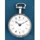 Antiguo Reloj de Bolsillo Otomano de Edward Prior con Caja Doble, Londres 1771