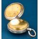 Antiguo Reloj de Bolsillo Catalino Francés de Plata, Francia c. 1840