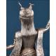 Solid silver Hindu figure, deity or ritual dancer, India or Nepal, ca. 1960s