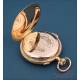 Antique 18K Gold Pocket Watch, Minute Repeater, Chronograph. Switzerland, circa 1900