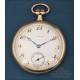 Antiguo Reloj de Bolsillo Juvenia en Oro de 18K para Cuba. Circa 1900