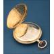 Antique 18K Gold Juvenia Pocket Watch Made for Cuba, circa 1900