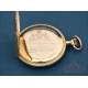 Antiguo Reloj de Bolsillo Juvenia en Oro de 18K para Cuba. Circa 1900