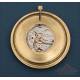 Reloj de Bolsillo Ultrafino Universal Genève en Oro de 18K. Suiza, circa 1955