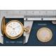 Antiguo Reloj de Bolsillo Longines de oro de 18K. Circa 1900