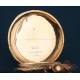 Precioso Reloj de Bolsillo Invar Antiguo, oro 18K, Suiza, circa 1900