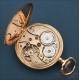 Precioso Reloj de Bolsillo Invar Antiguo, oro 18K, Suiza, circa 1900