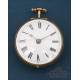 Antiguo Reloj de Bolsillo Catalino y Chatelaine. Oro de 18K. Inglaterra, 1745