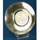 Antique baroque chalice and paten. Gilt silver. Montagny. Paris, France 1836