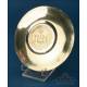 Antique baroque chalice and paten. Gilt silver. Montagny. Paris, France 1836