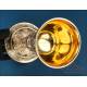Antique baroque chalice and paten. Gilt silver. Montagny. Paris, France 1836