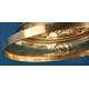 Antique baroque chalice and paten. Gilt silver. Montagny. Paris, France 1836