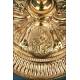 Antique French baroque chalice. Gilt silver. Paris, France, 18191838