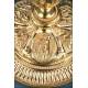 Antique French baroque chalice. Gilt silver. Paris, France, 18191838