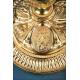 Antique French baroque chalice. Gilt silver. Paris, France, 18191838