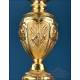 Antique French baroque chalice. Gilt silver. Paris, France, 18191838