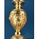 Antique French baroque chalice. Gilt silver. Paris, France, 18191838