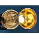 Antique French baroque chalice. Gilt silver. Paris, France, 18191838