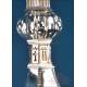 Antique Silver Chalice and Paten. Granada Spain, circa 1900