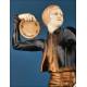 Girl with Tambourine, by Paul Philippe. Art Deco Chryselephantine. C. 1925.