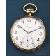 Antiguo Reloj de Bolsillo Longines en Oro de 18K, Suiza, c. 1920