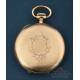 Antiguo Reloj de Bolsillo Longines en Oro de 18K, Suiza, c. 1920